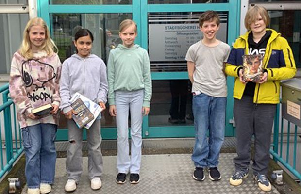 Toller Ausflug in die Stadtbücherei