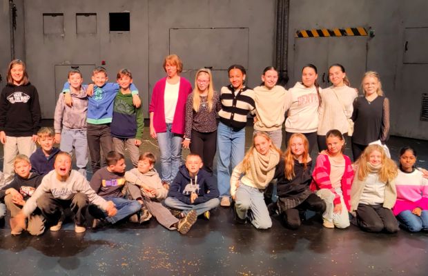 Klasse 6b in der „Zauberflöte für Jung und Alt“