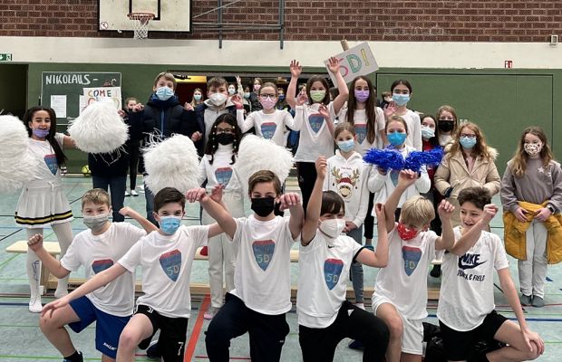 Klasse 5d hat die Nase vorn