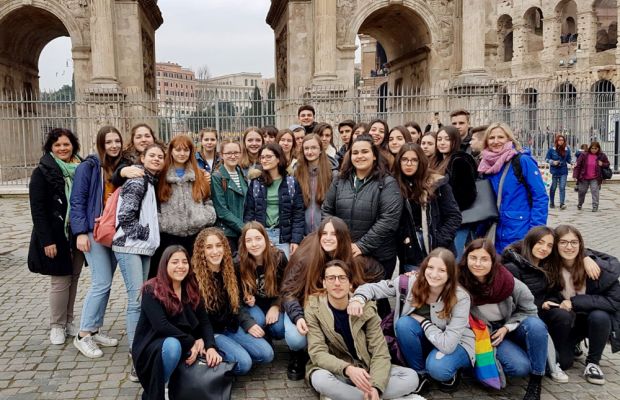 Tränenreicher Abschied aus Rom