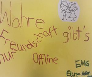 "Wahre Freundschaft gibt's nur offline"