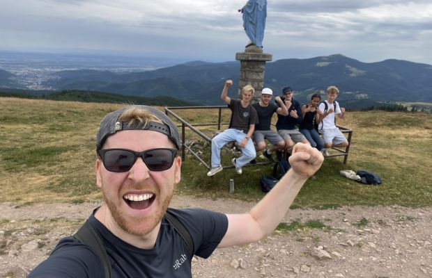 Hürther Gipfelstürmer: EMG-Wanderer erklimmen den Petit Ballon