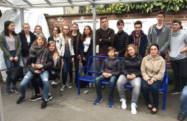 Besuch bei der Hürther Tafel