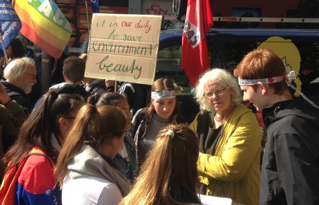 Vier Fragen an Fridays for Future