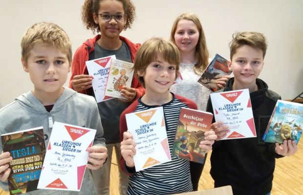 Severin Godesberg bester Vorleser am EMG