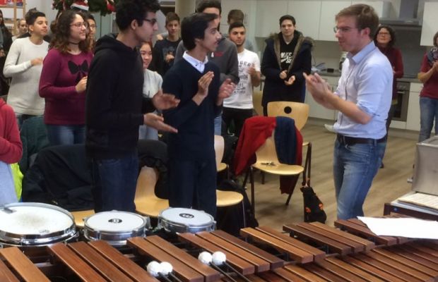 Schlagzeug-Workshop mit krönendem Abschluss