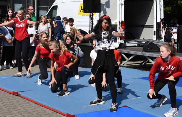 Hiphop auf dem Schulhof