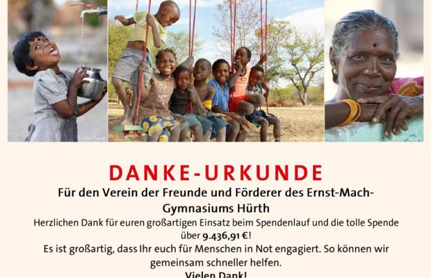 EMG-Spende gut angekommen