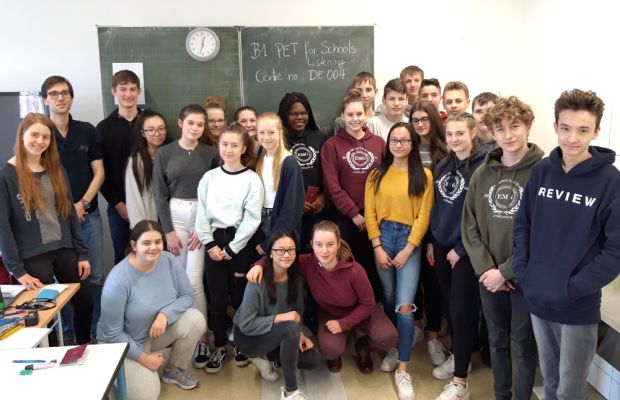 Höchste Auszeichnung für englische Sprachkenntnisse