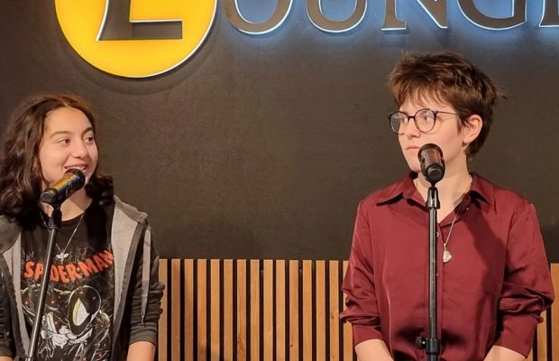 Zwei Stimmen ein Slam