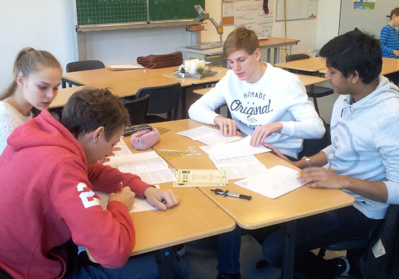 Teamwork in Mathe