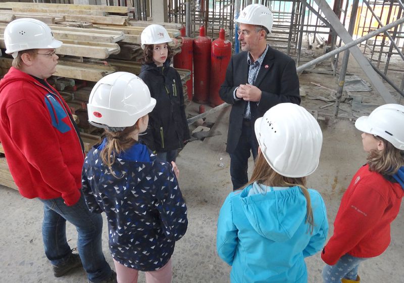 "EMG-Bauarbeiten voll im Zeitplan"