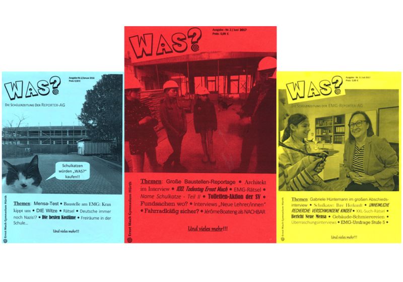 „WAS?“ ist aktuell los am EMG?