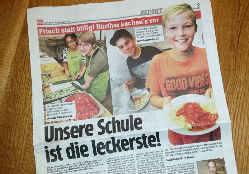 „Die wohl leckerste Schule im Rheinland“