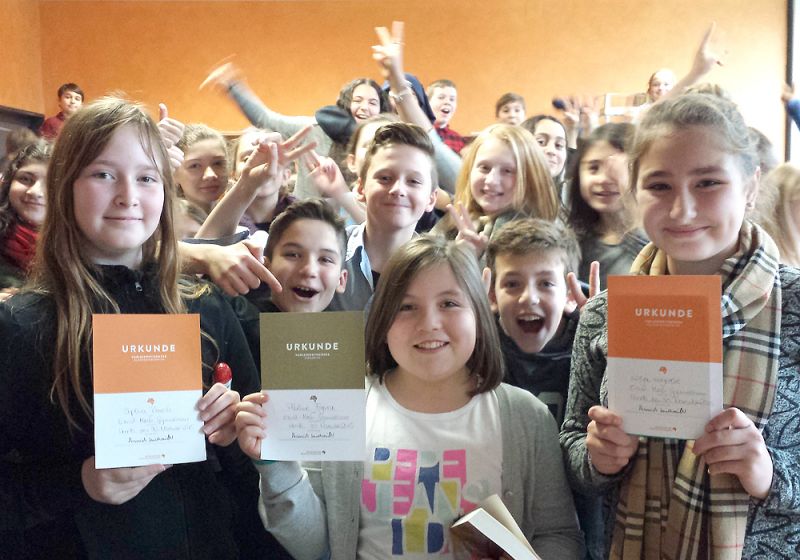 Philine zur besten Vorleserin gekürt