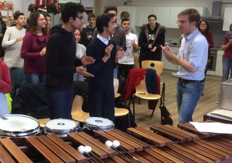 Schlagzeug-Workshop mit krönendem Abschluss