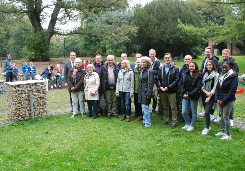 Grünes Klassenzimmer im Burgpark eingeweiht