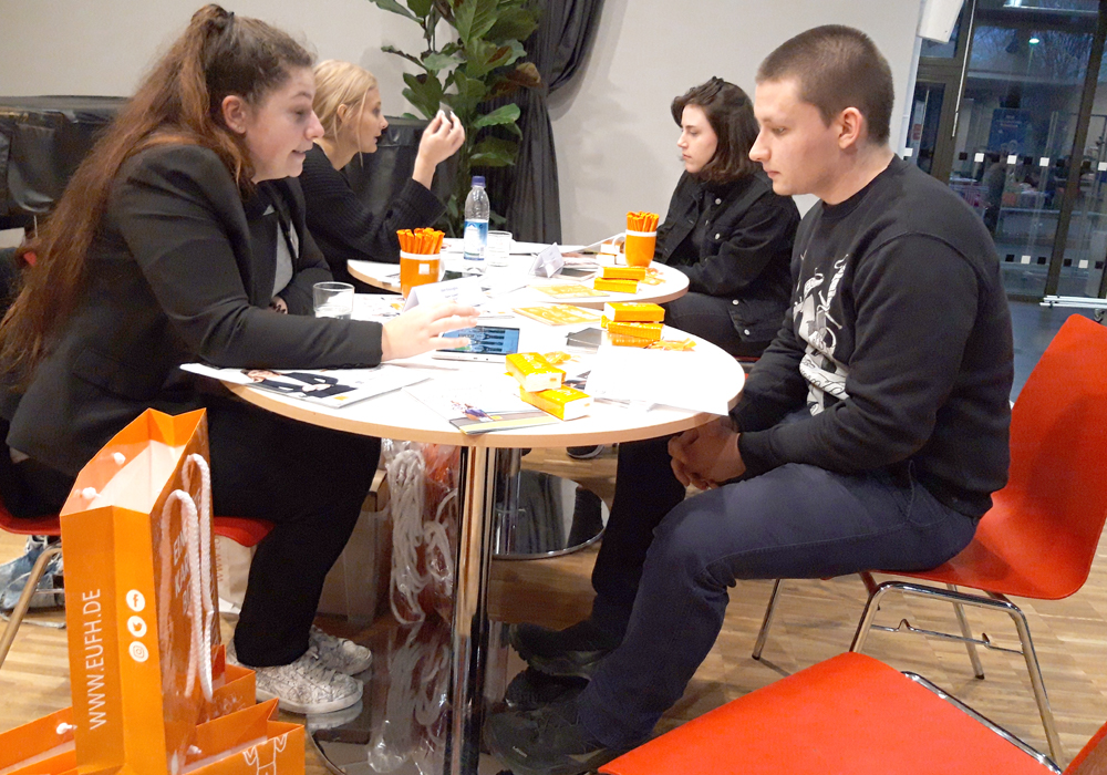 Rekordangebot beim Berufe-Speeddating