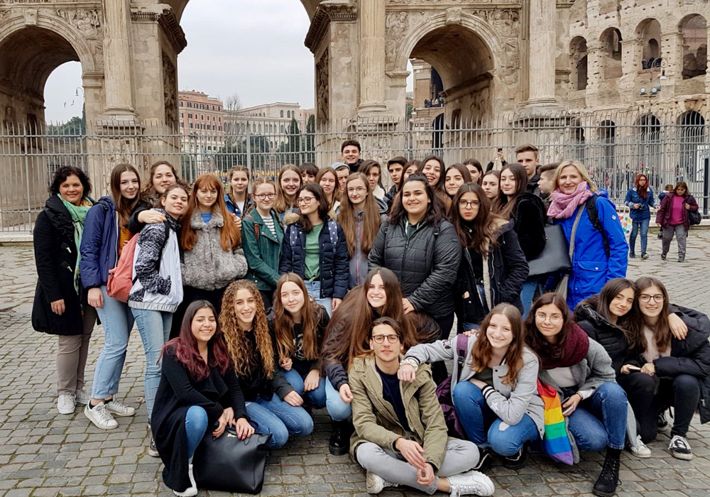 Tränenreicher Abschied aus Rom