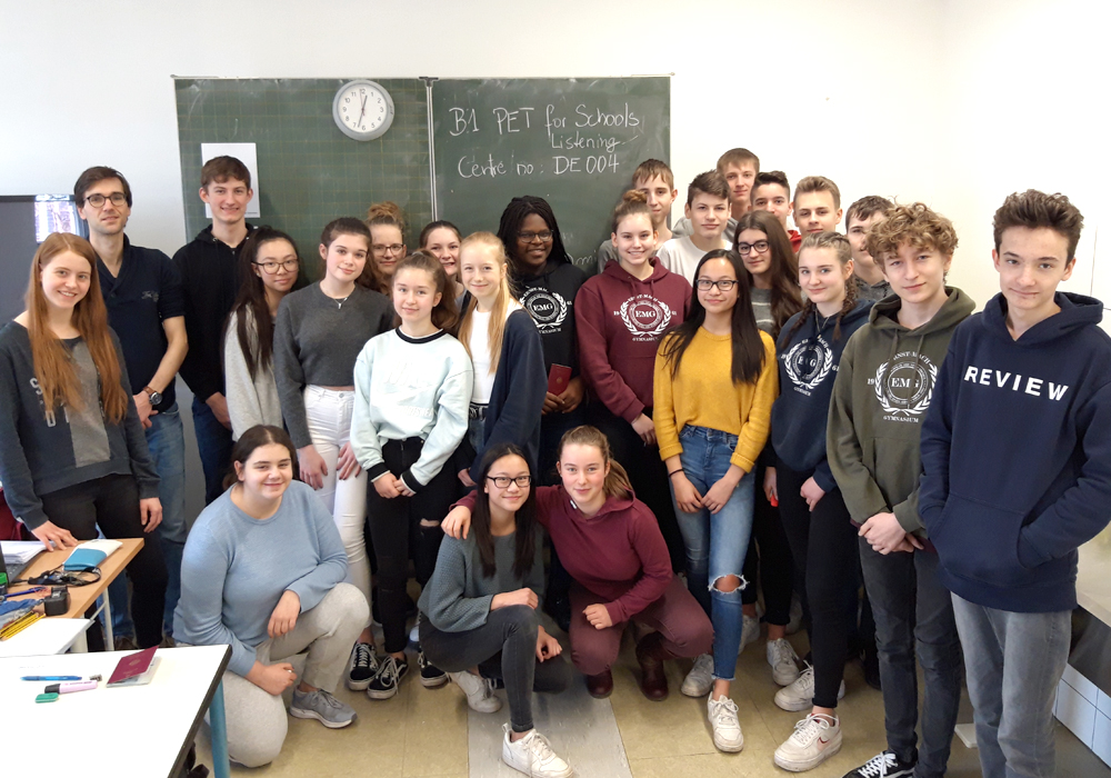 Höchste Auszeichnung für englische Sprachkenntnisse