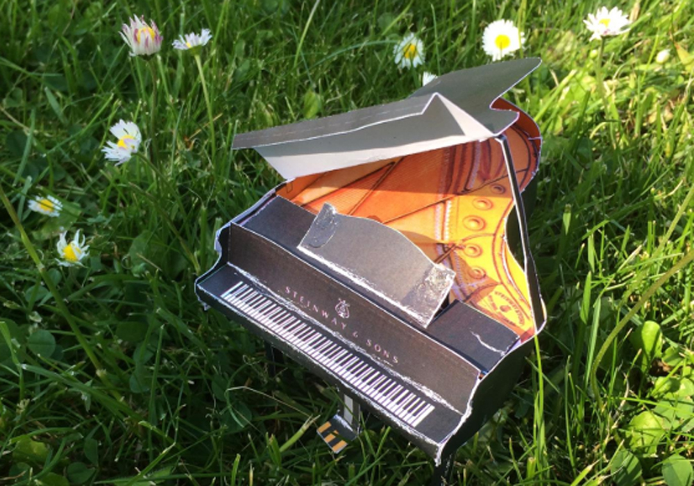 Mini-Klaviere aus der 5a