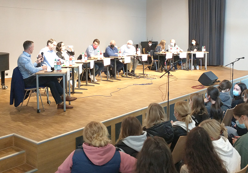 EMG-Aula wurde zur politischen Arena