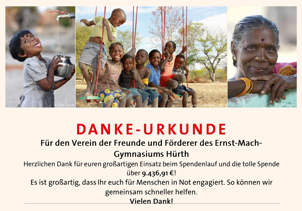 EMG-Spende gut angekommen