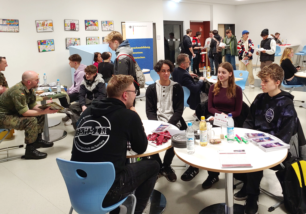 Große Auswahl beim Berufe-Speeddating