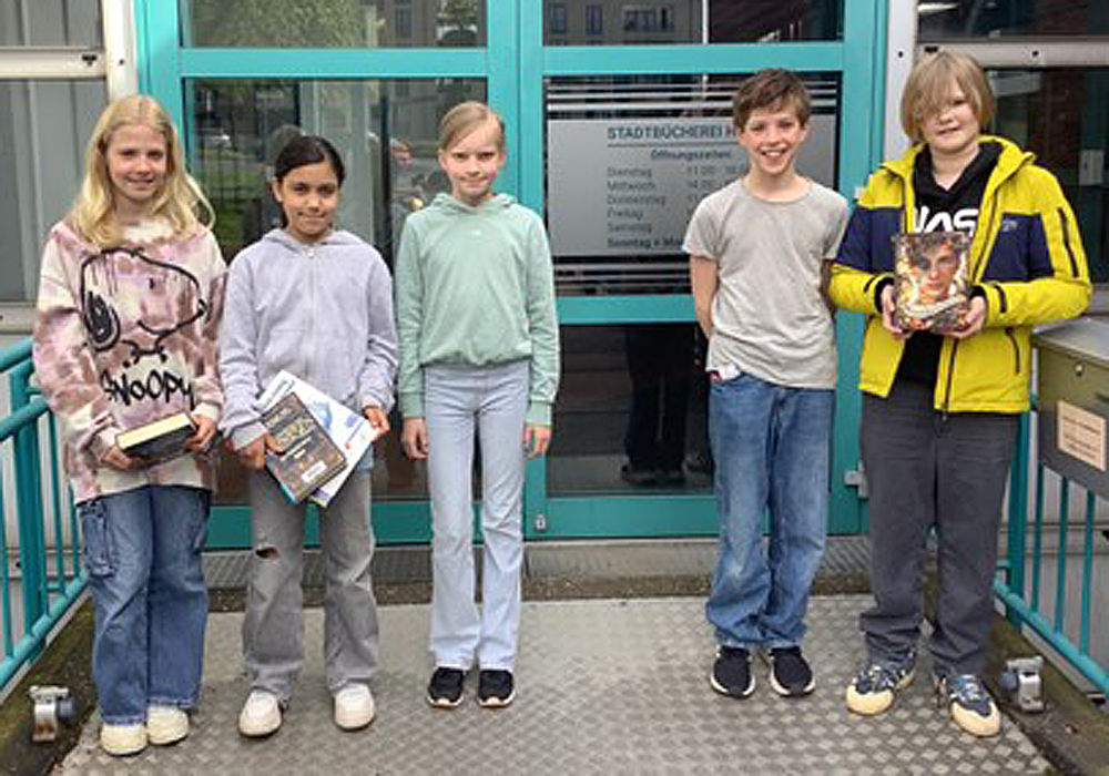 Toller Ausflug in die Stadtbücherei