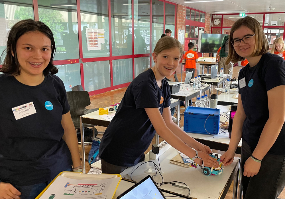 Knisternde Spannung bei der Roboter-Olympiade