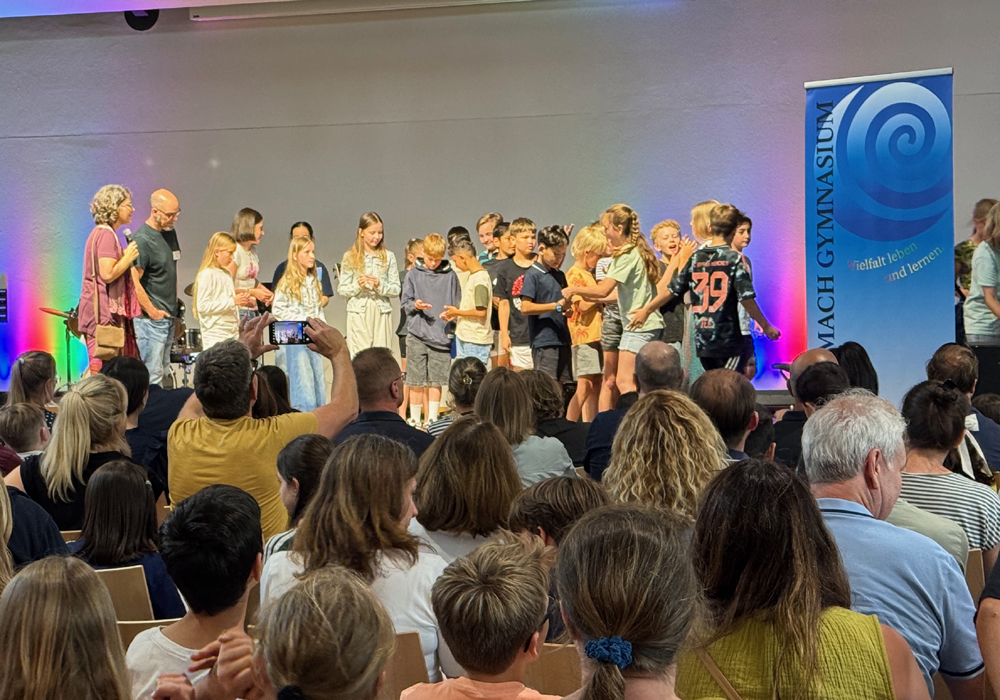 150 Jungen und Mädchen am EMG begrüßt