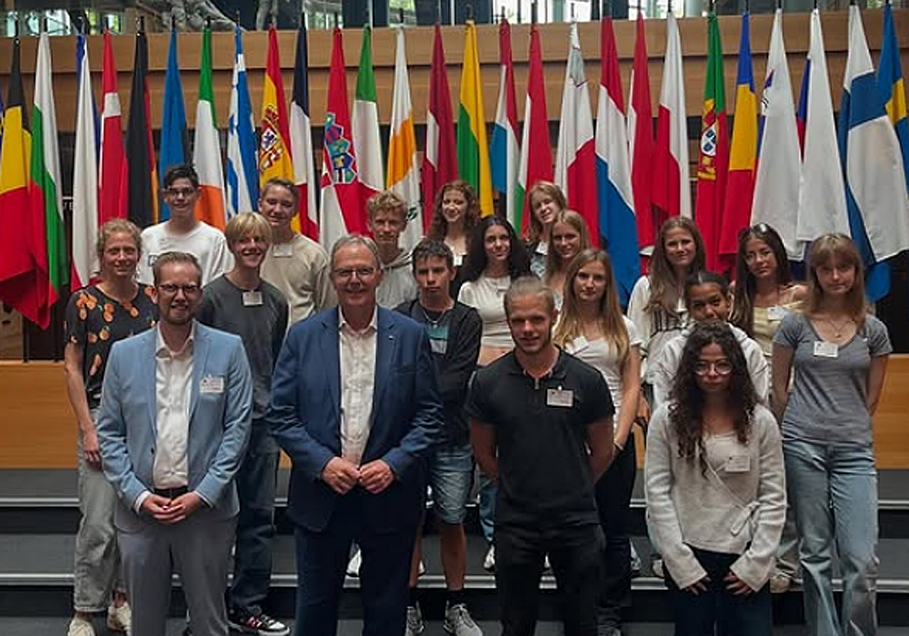 Europa Hautnah - Die Demokratie AG erlebt ein Stück Geschichte