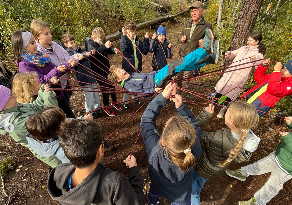 Teamgeist für die Klasse 5b