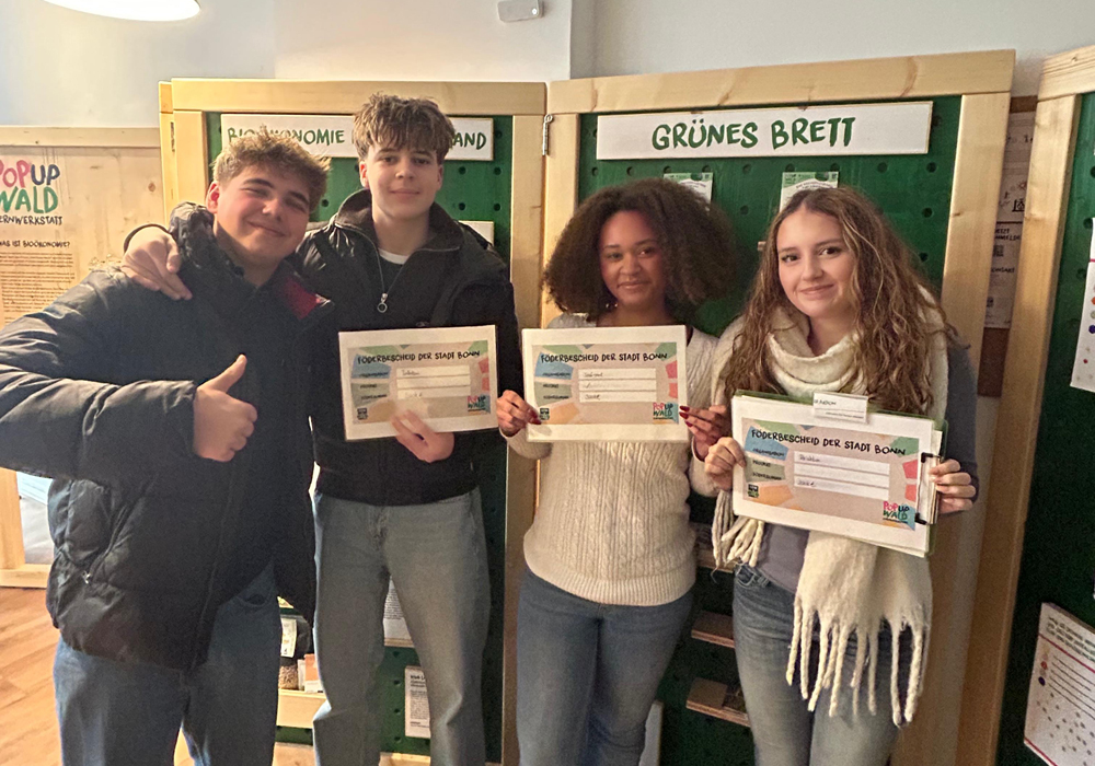 Sowi-Kurs pitcht nachhaltige Startup-Ideen